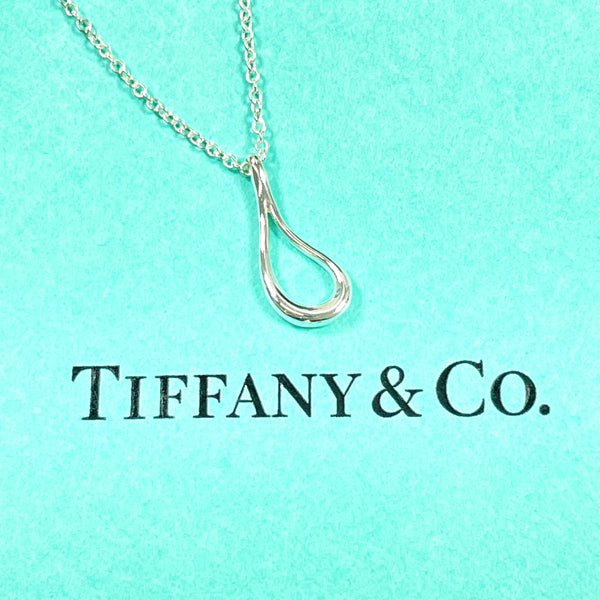 TIFFANY&Co. Necklace open teardrop Elsa Peretti Silver925 Silver Women Second hand
