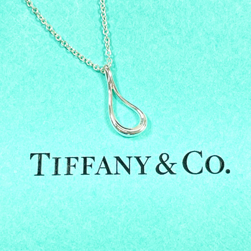 TIFFANY&Co. Necklace open teardrop Elsa Peretti Silver925 Silver Women Second hand