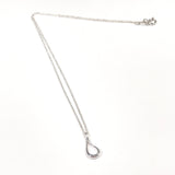 TIFFANY&Co. Necklace open teardrop Elsa Peretti Silver925 Silver Women Second hand