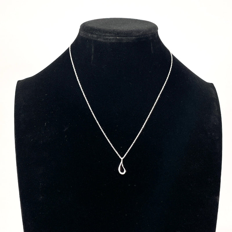 TIFFANY&Co. Necklace open teardrop Elsa Peretti Silver925 Silver Women Second hand