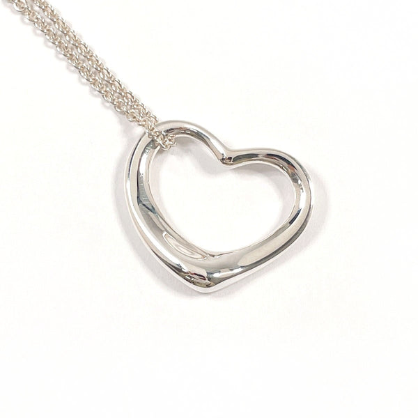 TIFFANY&Co. Necklace Open heart Elsa Peretti Silver925 Silver Women Second hand