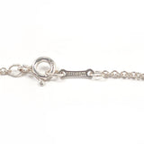 TIFFANY&Co. Necklace Open heart Elsa Peretti Silver925 Silver Women Second hand