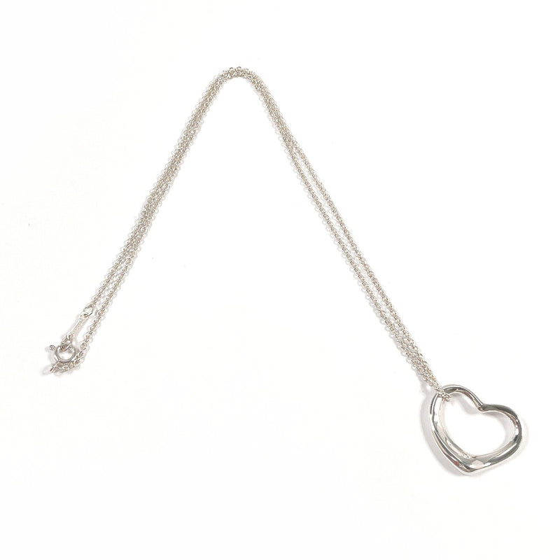 TIFFANY&Co. Necklace Open heart Elsa Peretti Silver925 Silver Women Second hand