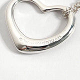 TIFFANY&Co. Necklace Open heart Elsa Peretti Silver925 Silver Women Second hand