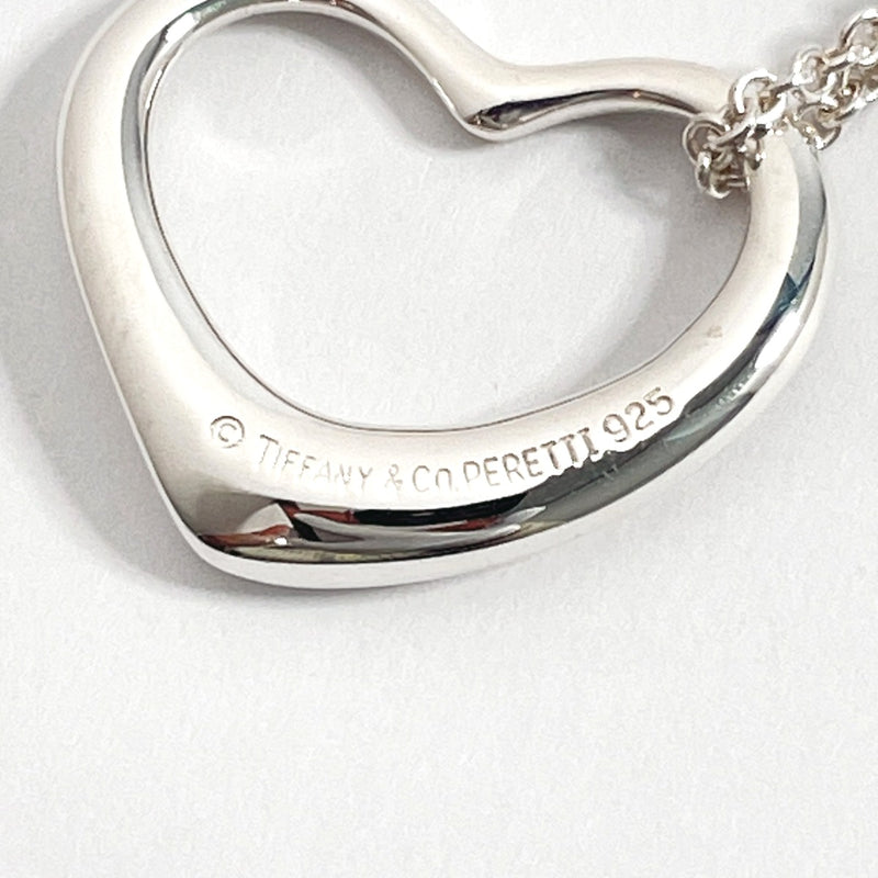 TIFFANY&Co. Necklace Open heart Elsa Peretti Silver925 Silver Women Second hand