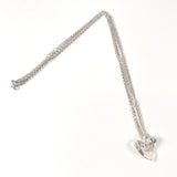 Georg Jensen Necklace 2001 Heart Double chain Silver925 Silver unisex Second hand