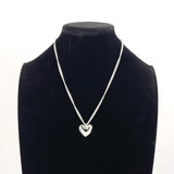Georg Jensen Necklace 2001 Heart Double chain Silver925 Silver unisex Second hand