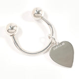 TIFFANY&Co. key ring Heart tag Key ring Silver925 Silver Women Second hand