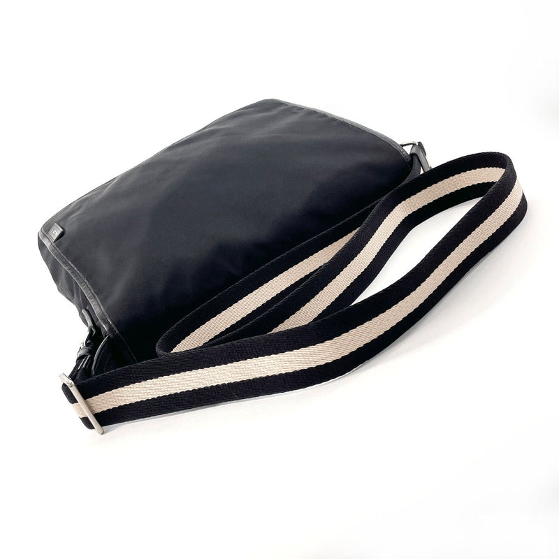 BALLY Shoulder Bag TARYO.DS Nylon Black mens Second hand