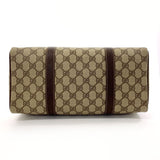 GUCCI Handbag 40.02.007 Mini Boston Sherry Line Old Gucci GG Supreme Canvas/leather Brown unisex Second hand