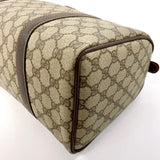 GUCCI Handbag 40.02.007 Mini Boston Sherry Line Old Gucci GG Supreme Canvas/leather Brown unisex Second hand