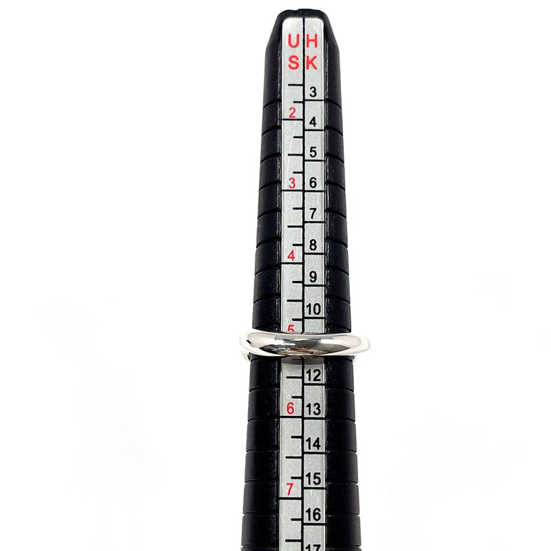 TIFFANY&Co. Ring Open heart Elsa Peretti Sterling Silver #US 5 Silver Women Second hand