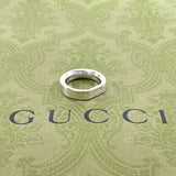 GUCCI Ring Silver925 #US 6 Silver unisex Second hand