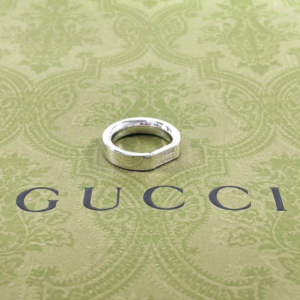 GUCCI Ring Silver925 #US 6 Silver unisex Second hand
