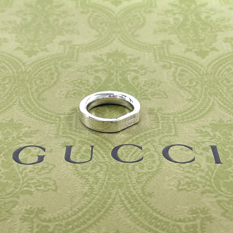 GUCCI Ring Silver925 #US 6 Silver unisex Second hand