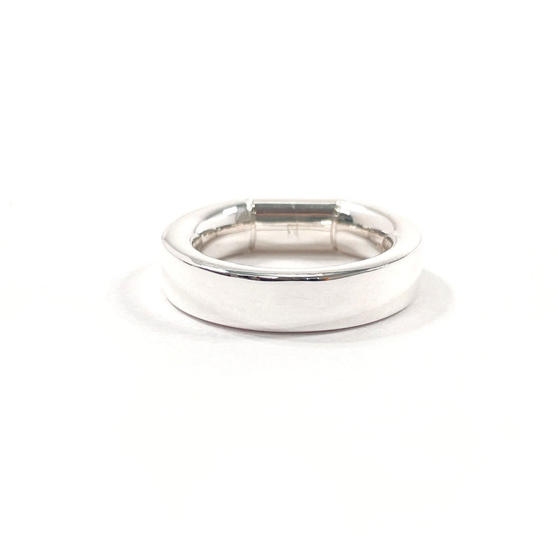 GUCCI Ring logo Silver925 #US 6 Silver unisex Second hand