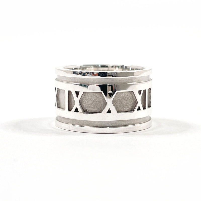 TIFFANY&Co. Ring Atlas Wide ring Silver925 #US 5 3/4 Silver unisex Second hand