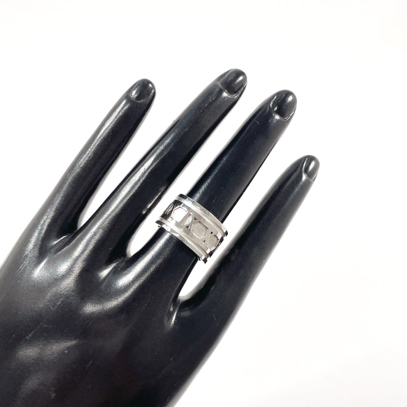 TIFFANY&Co. Ring Atlas Wide ring Silver925 #US 5 3/4 Silver unisex Second hand