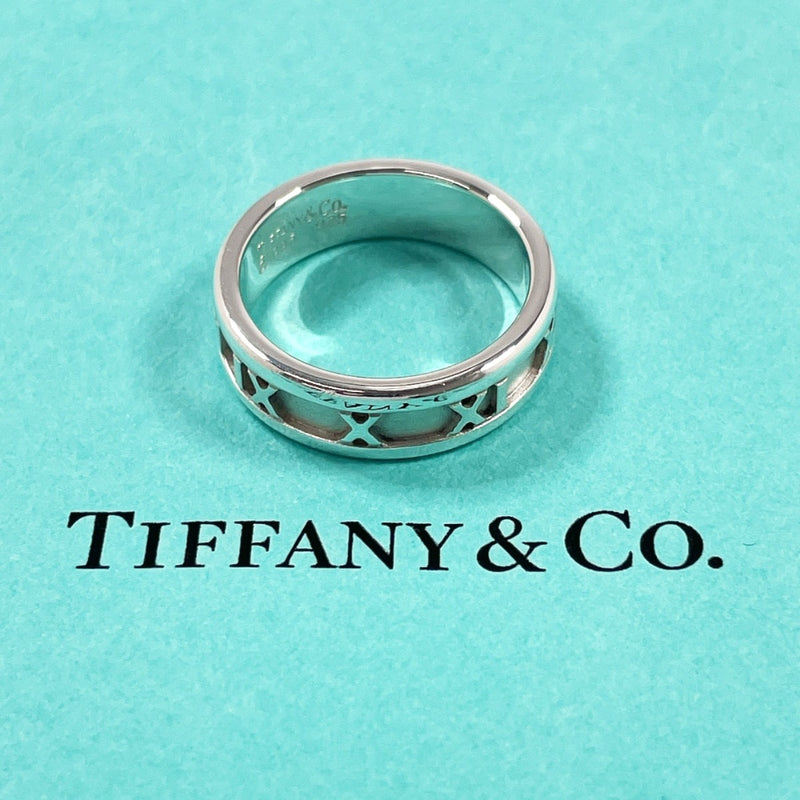 TIFFANY&Co. Ring Atlas Silver925 #US 7 1/4 Silver unisex Second hand