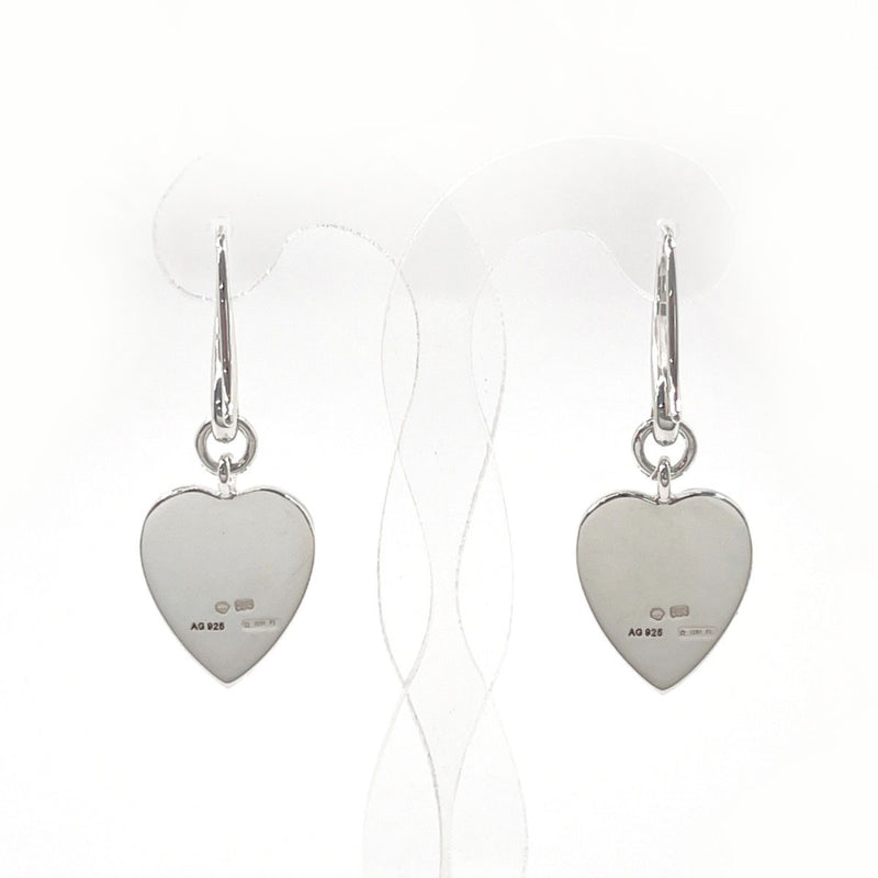 GUCCI earring Trademark Heart Silver925 Silver Women Second hand