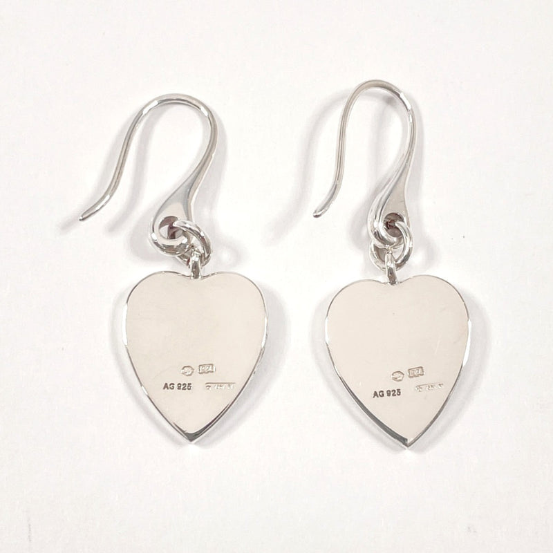 GUCCI earring Trademark Heart Silver925 Silver Women Second hand