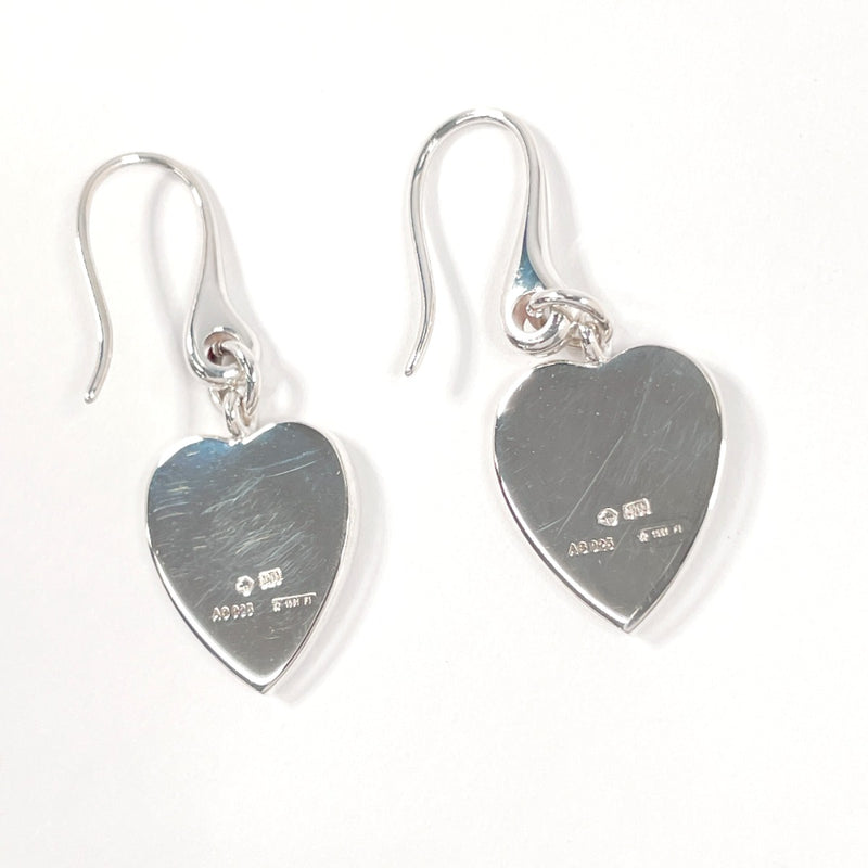 GUCCI earring Trademark Heart Silver925 Silver Women Second hand