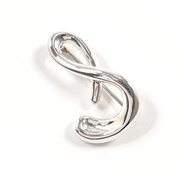 TIFFANY&Co. Brooch Initial S Elsa Peretti Silver925 Silver unisex Second hand