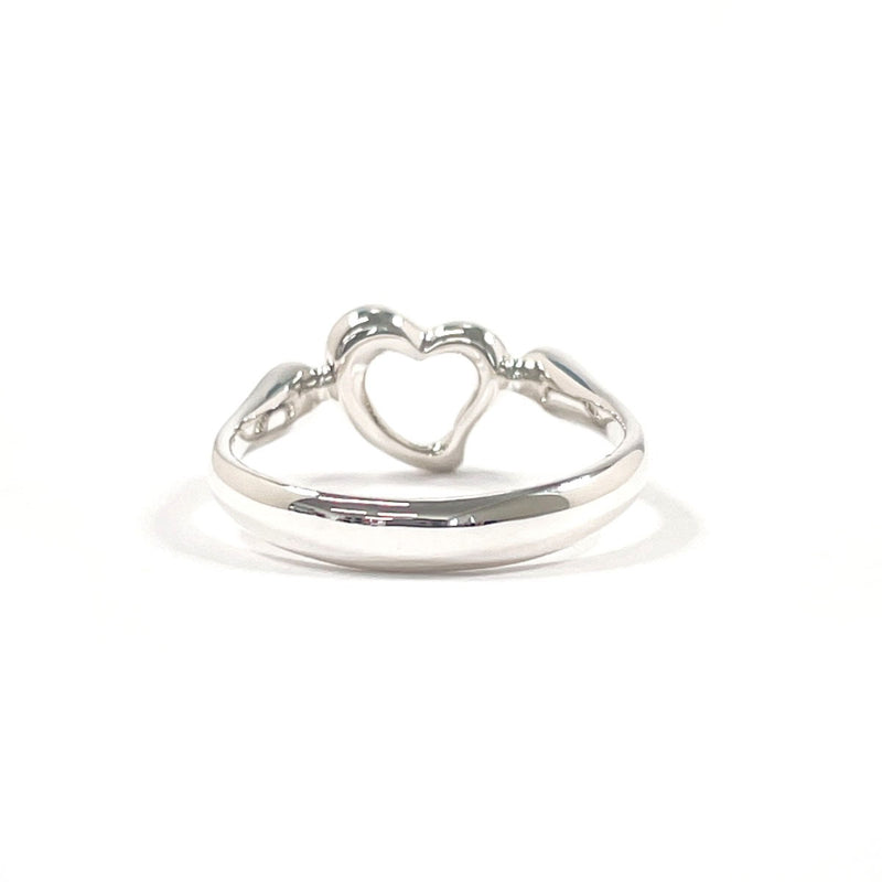 TIFFANY&Co. Ring Open heart Elsa Peretti Silver925 #US 6 Silver Women Second hand
