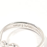 TIFFANY&Co. Ring Open heart Elsa Peretti Silver925 #US 6 Silver Women Second hand