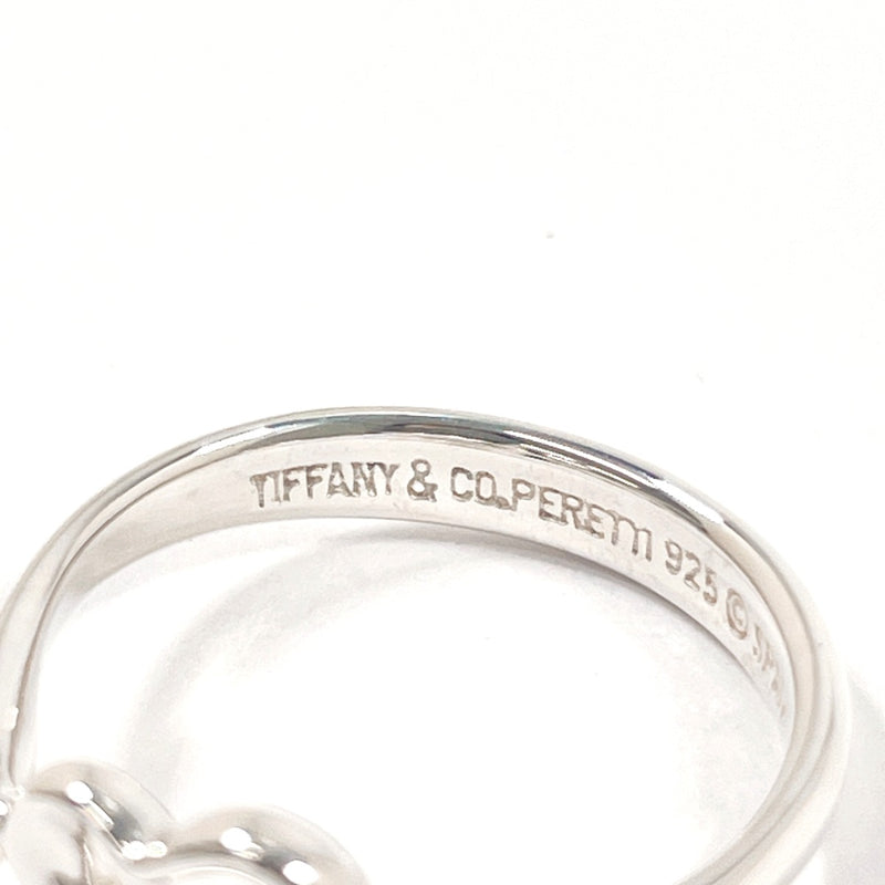 TIFFANY&Co. Ring Open heart Elsa Peretti Silver925 #US 6 Silver Women Second hand
