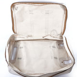 GLOBE TROTTER suitcase Carry-on 2-wheel Vulcanized fiber/leather blue blue unisex Second hand