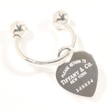 TIFFANY&Co. key ring heart tag key ring Return to Silver925 Silver Women Second hand