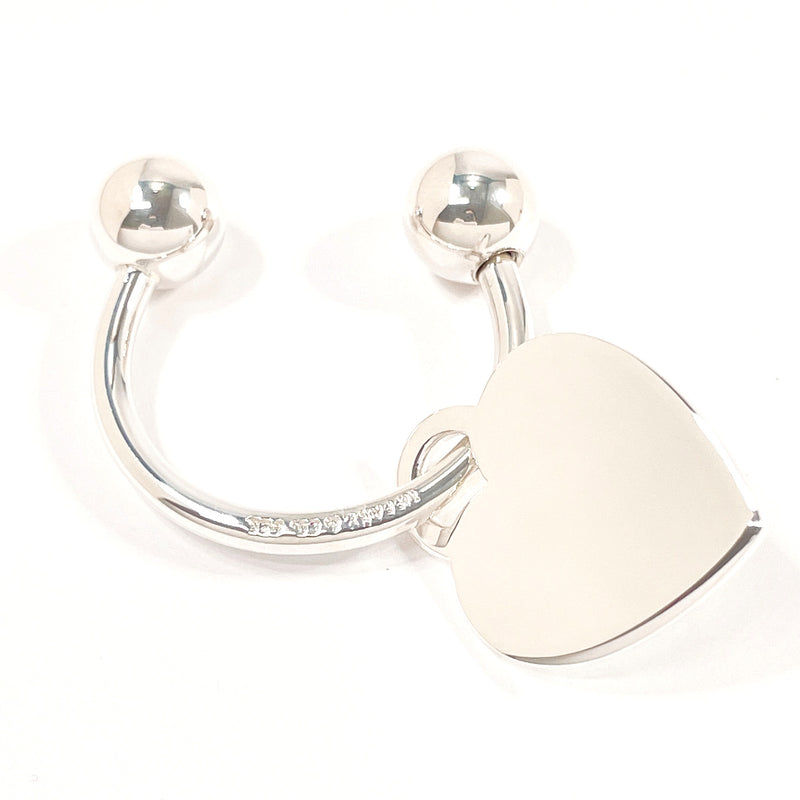 TIFFANY&Co. key ring heart tag key ring Return to Silver925 Silver Women Second hand