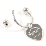 TIFFANY&Co. key ring heart tag key ring Return to Silver925 Silver Women Second hand