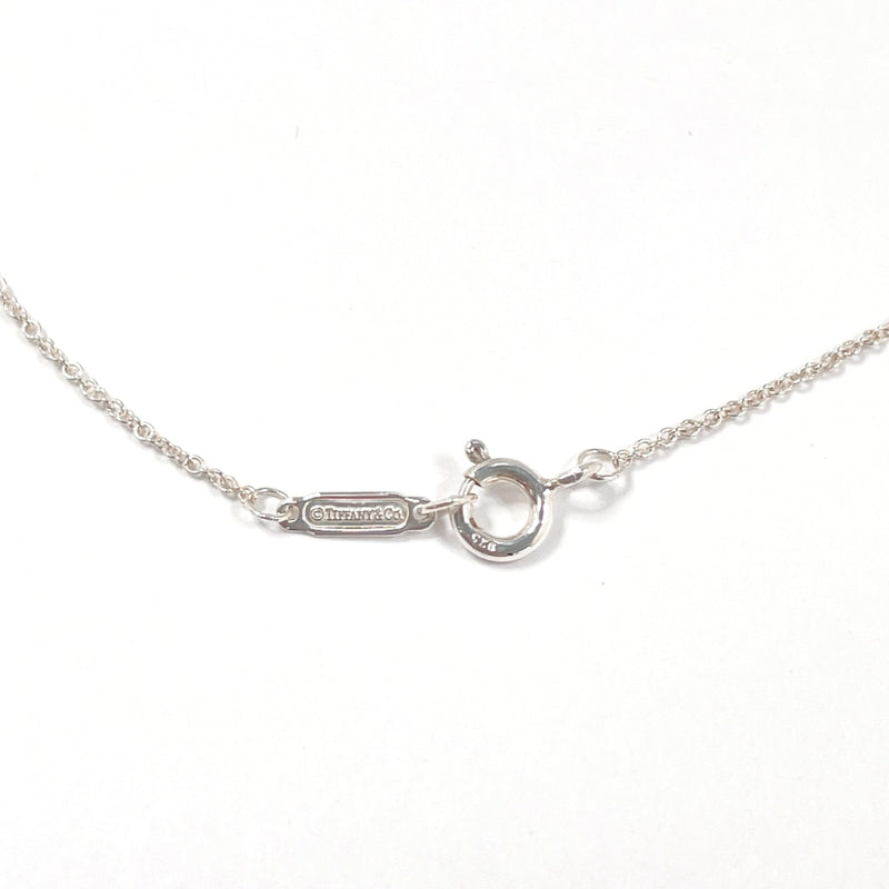 TIFFANY&Co. Necklace Fold heart Silver925 Silver Women Second hand