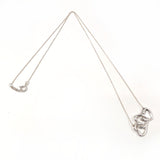TIFFANY&Co. Necklace Triple heart Silver925 Silver Women Second hand