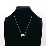 TIFFANY&Co. Necklace Triple heart Silver925 Silver Women Second hand