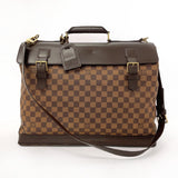 LOUIS VUITTON Boston bag N41130 West end PM Damier Brown mens Second hand