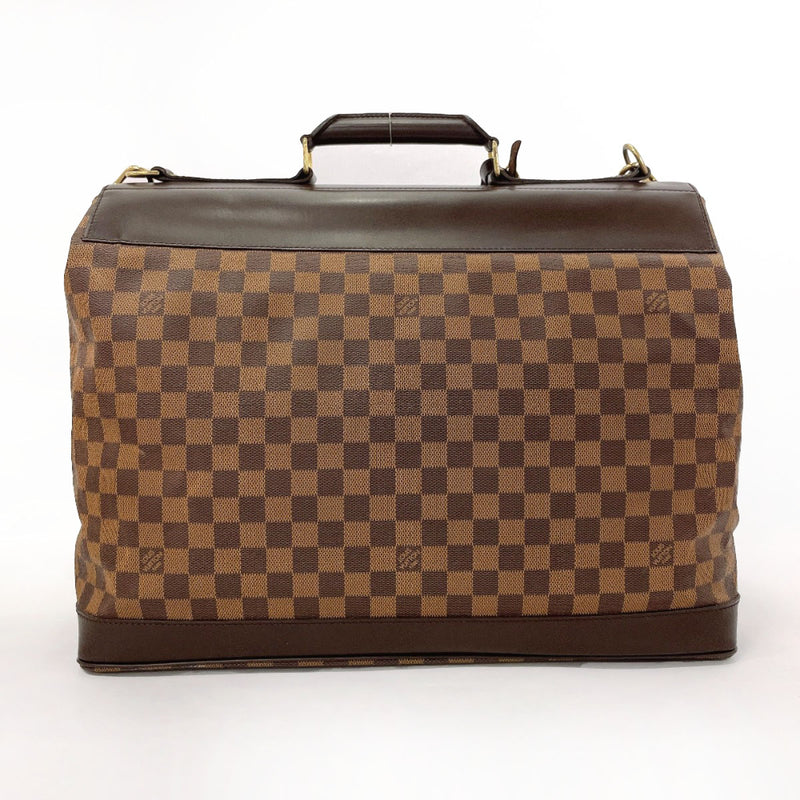 LOUIS VUITTON Boston bag N41130 West end PM Damier Brown mens Second hand