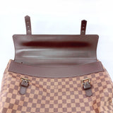 LOUIS VUITTON Boston bag N41130 West end PM Damier Brown mens Second hand