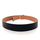 LOUIS VUITTON belt M9151 Sunture LV Initial reversible Taurillon Clemence Black Black mens Second hand