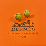 HERMES earring Eclipse metal gold gold Women Second hand