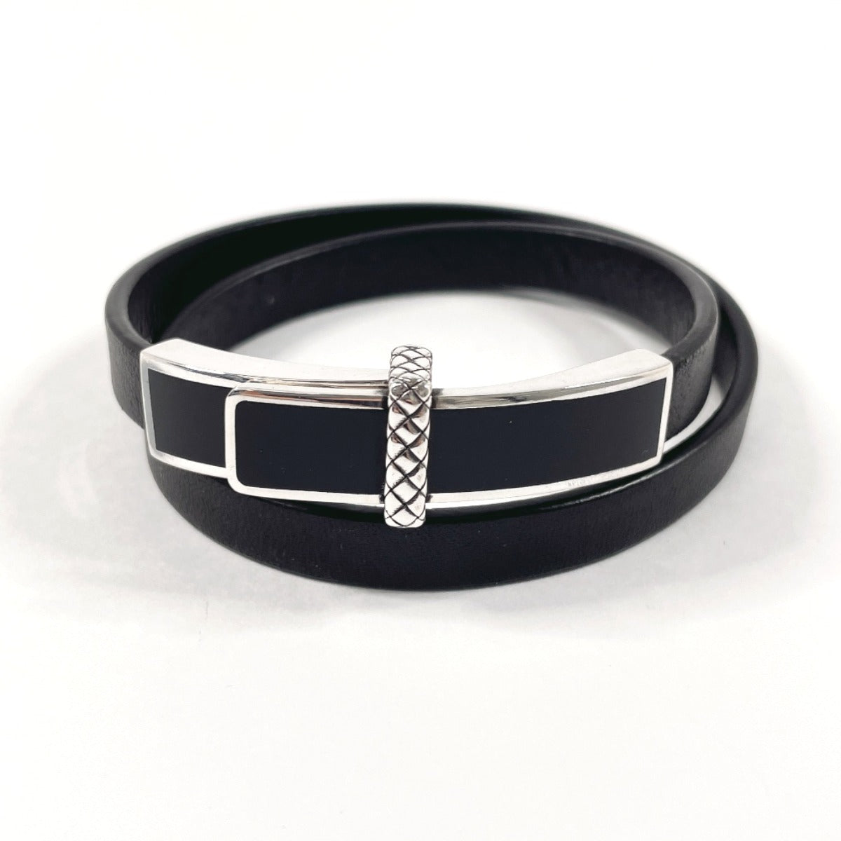 【完売間近】 Bottega Veneta Nappa Bracelet Black BOTTEGA VENETA Nappa Intrecciato Bracelet Black 1364741