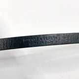 BOTTEGAVENETA bracelet Intrecciato Double loop leather/Silver925 Black mens Second hand