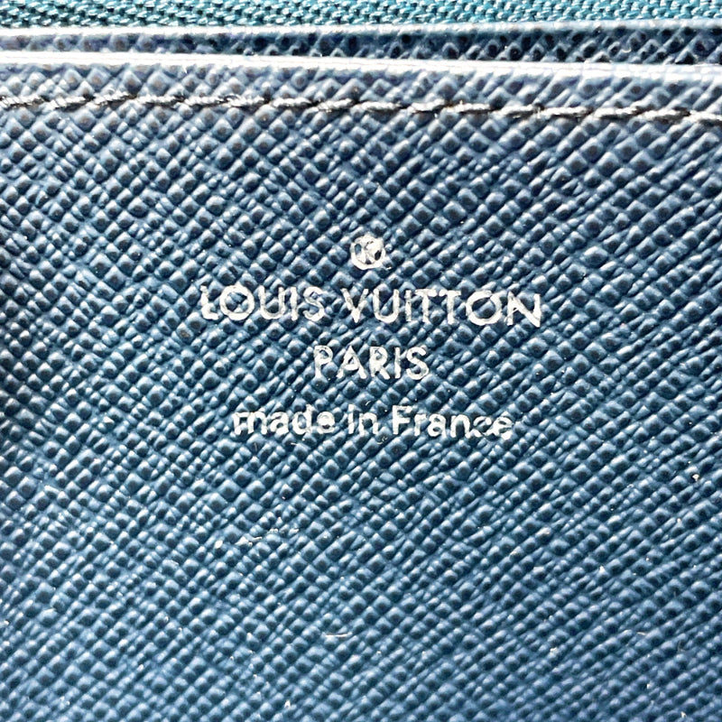 LOUIS VUITTON purse M61873 Zippy wallet Epi Leather Navy Navy mens Second hand