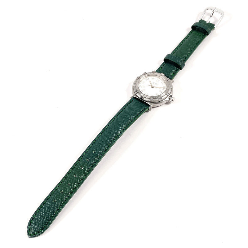 HERMES Watches Captain Nemo Stainless Steel/leather Silver Silver unisex Second hand