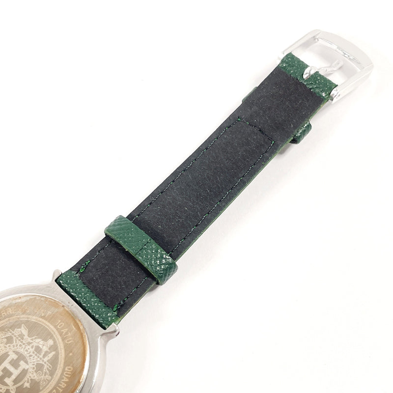 HERMES Watches Captain Nemo Stainless Steel/leather Silver Silver unisex Second hand