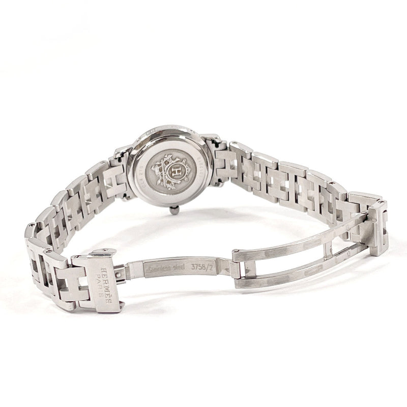 HERMES Watches CL4.210 Clipper Stainless Steel/Stainless Steel Silver Silver Women Second hand