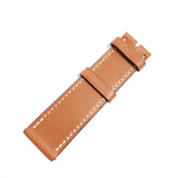HERMES Watches Spare Belt genuine Vauvarenia Brown Brown DCarved seal unisex Second hand