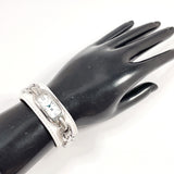 CELINE Watches Triomphe Breath Watch Stainless Steel/leather Silver Silver Women Second hand